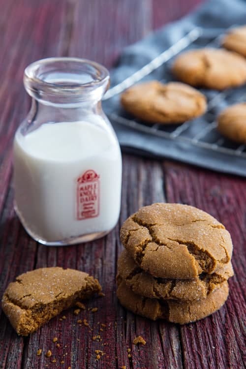 Molasses Crinkles Picture on My Baking Addiction