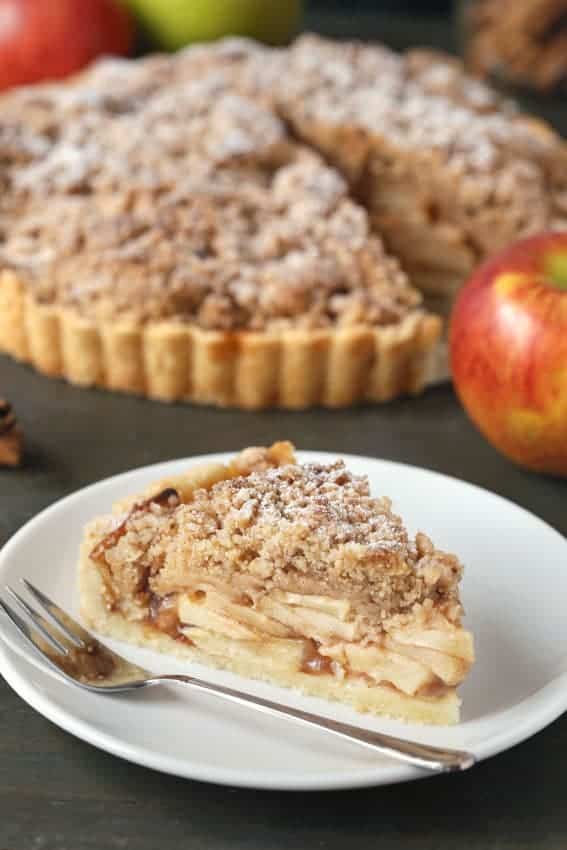 Gluten-Free Apple Tart can also be made with all-purpose flour. Either way, it's completely delicious.