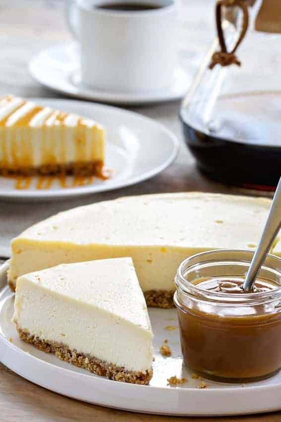 Salted Caramel Cheesecake is definitely the impression you want to make on your guests this holiday season. Be ready for the wows!