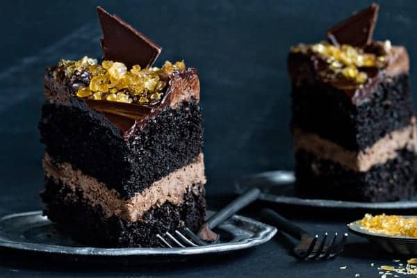 Double Chocolate Salted Caramel Cake satisfies all your cravings in every bite. You won't be able to resist!