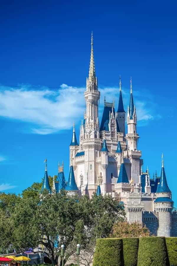 Staying off property at Disney World.