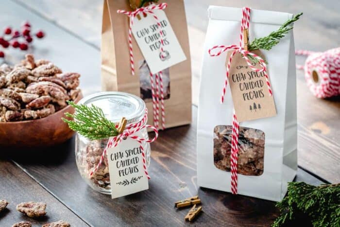 Chai Spiced Candied Pecans are sweet, crunchy and totally delicious!
