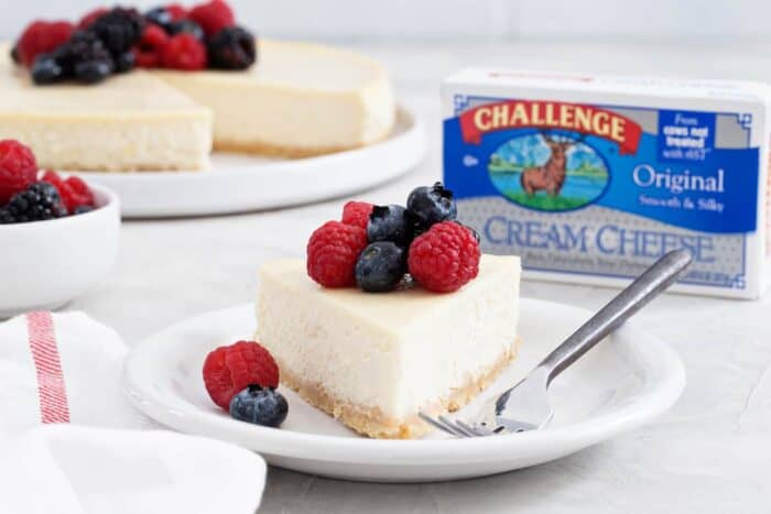 This Rosé Cheesecake is perfect for the Rosé lover in your life. It's rich, creamy and perfect for just about any occasion.